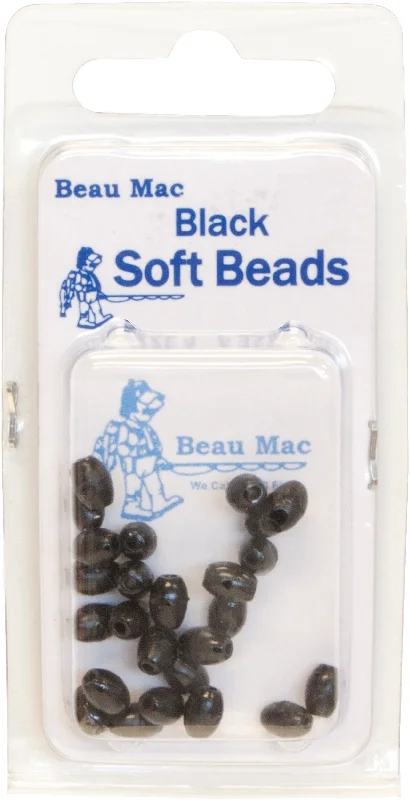 Fishing line knot steady-Beau Mac Soft Oval Beads