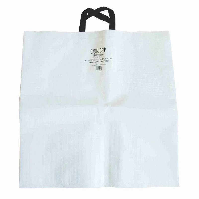 Fishing hook bait lock-Gator Grip Weigh Bag White