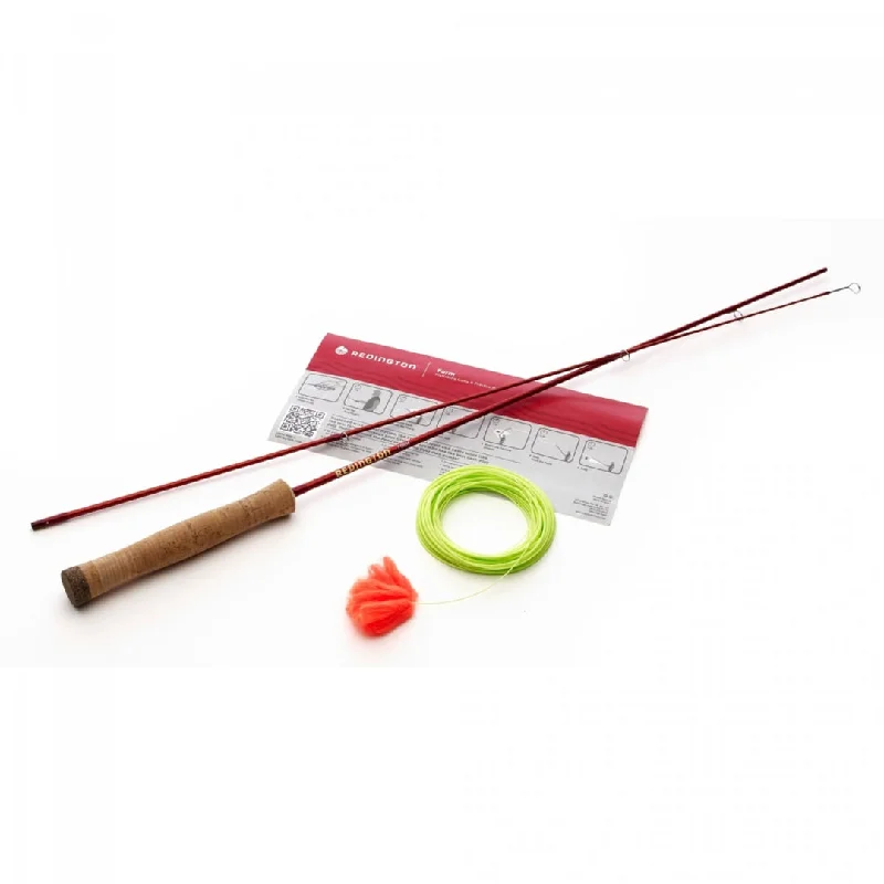 Fishing tackle side pack-Form Game Rod With Line, Lava