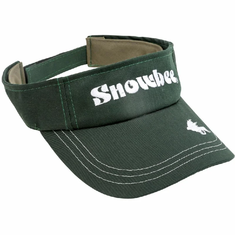 Fishing hook durable support-Snowbee Fishing Visor - Green