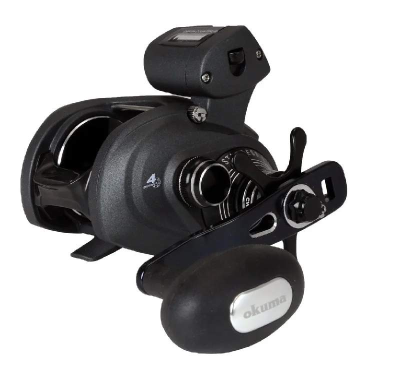 Fishing rod boat grip-Okuma Cold Water SS SE Low Profile Line Counter Reels