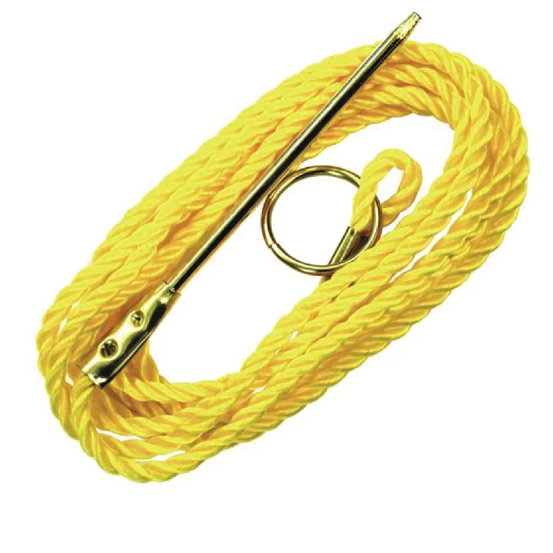 Fishing tackle side control-Braided Polycord Stringer 9 Ft