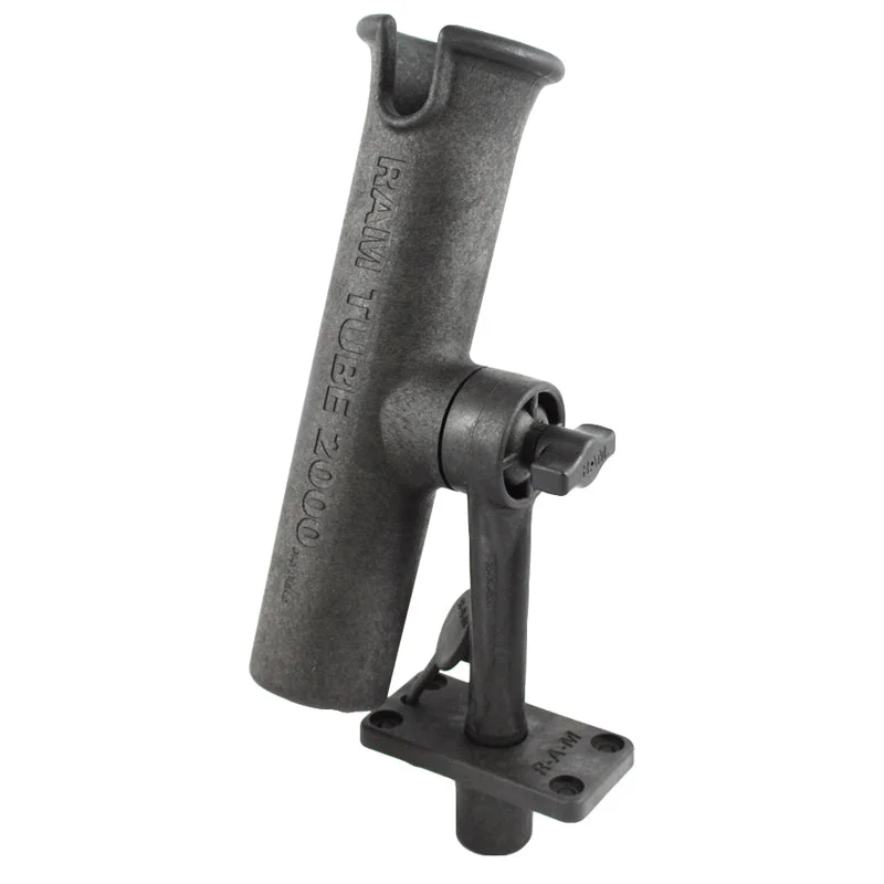 Fishing reel low precision-RAM® Tube™ Fishing Rod Holder with Flush Base