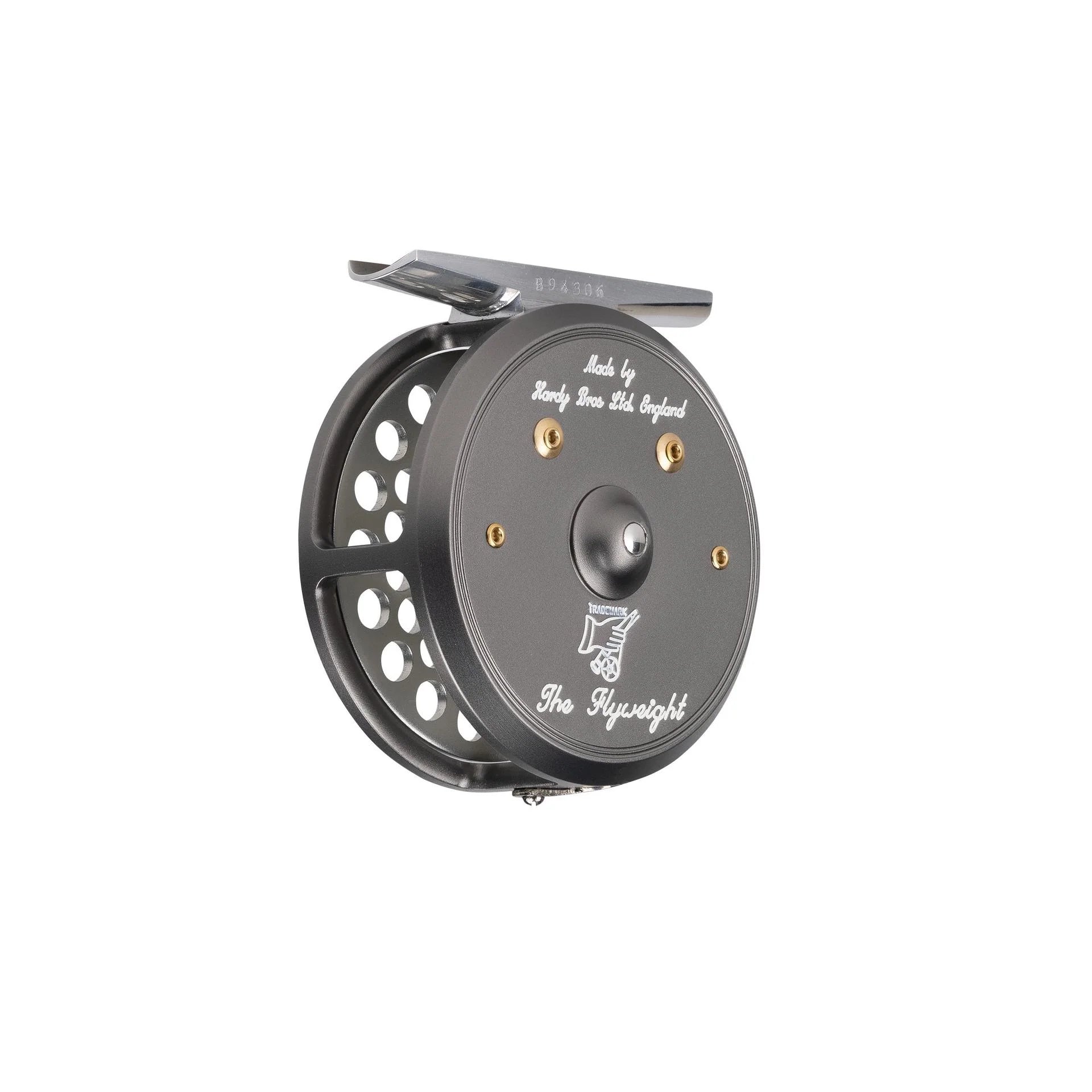 Fishing tackle utility control-Hardy Lightweight Flyweight Fly Reel