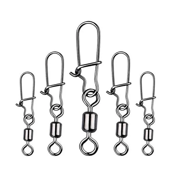 Fishing rod lightweight pack-Rolling Swivels Connectors