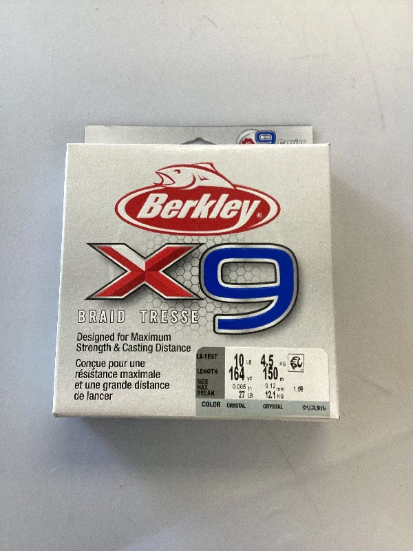 Fishing tackle padded pack-Berkley X9BFS10-CY X9 Braid