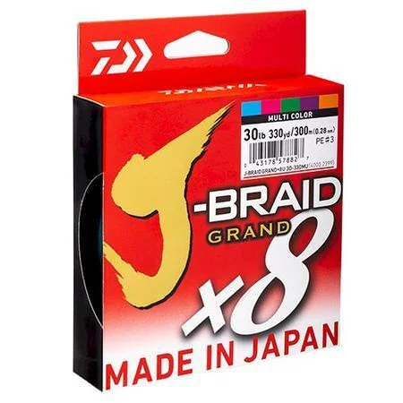 Fishing hook durable lock-Daiwa J Grand Braid 500m Spools