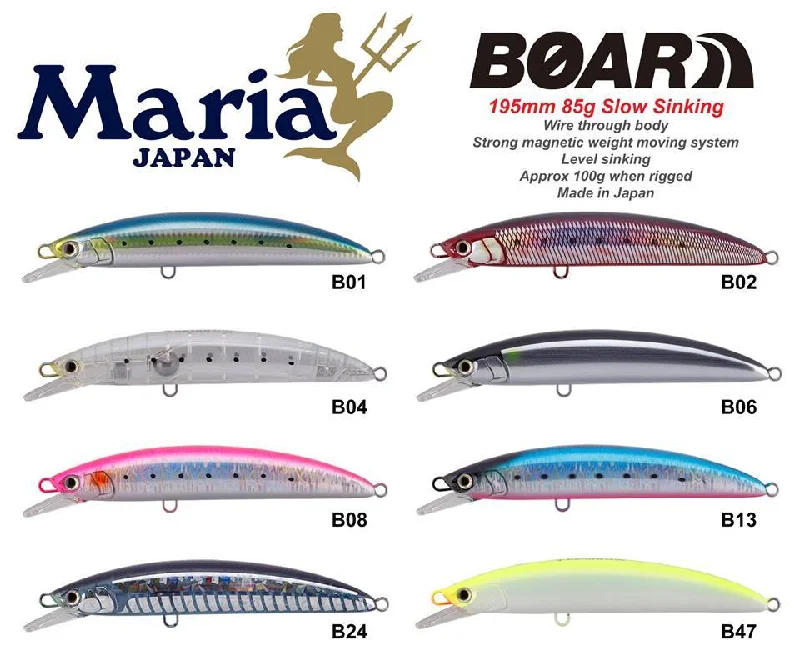 Fishing hook glow finish-Maria Boar SS170mm 60g Lures