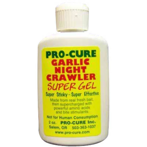 Fishing rod ice steady-Pro-Cure Bait Super Gel - 2 Oz. Garlic/Nightcrawler