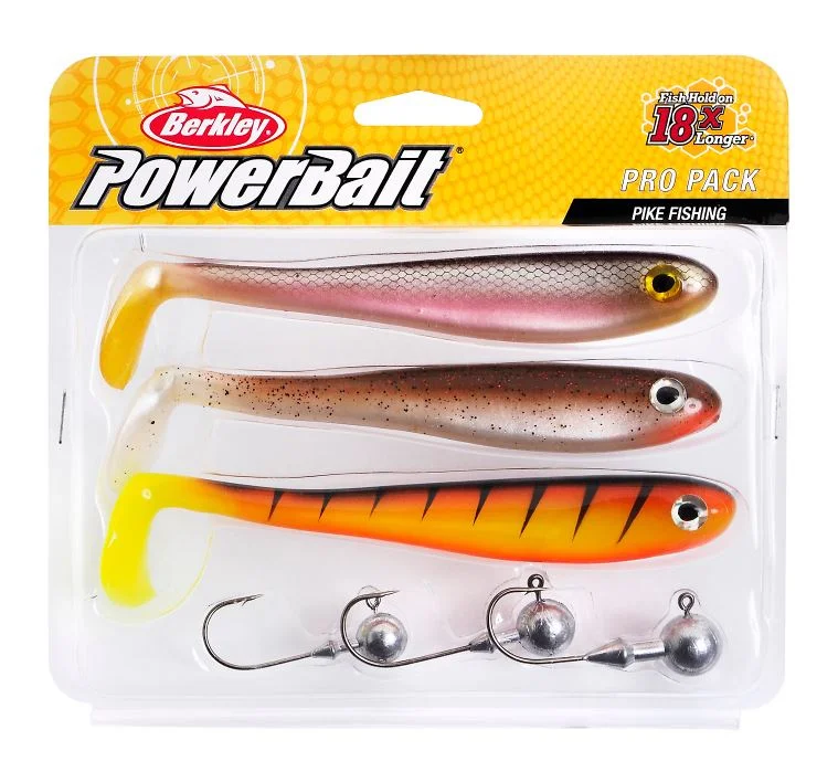 Fishing reel balanced firm-New Berkley Pro Pack Pike Lure Fishing Set - Lures & Jigheads - 1532028