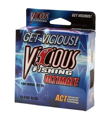 Fishing hook durable firm-Vicious Ultimate Clear Mono 485yds 25lb