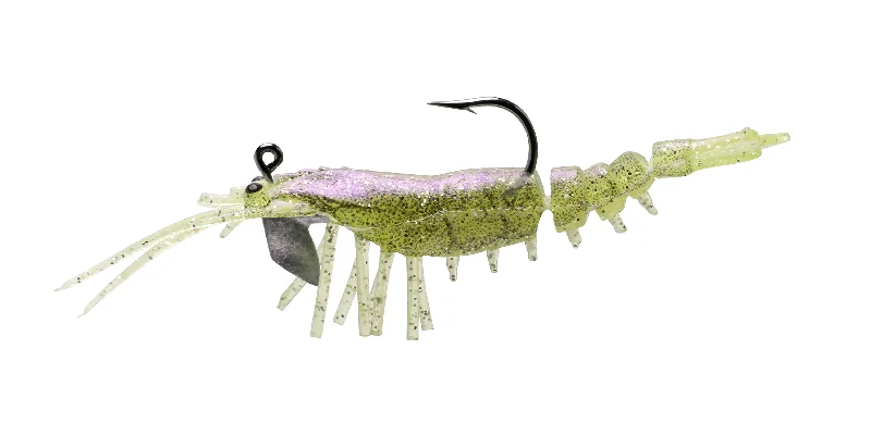 Fishing line smooth lock-Samaki Live Shrimp 70mm Soft Plastic Lures