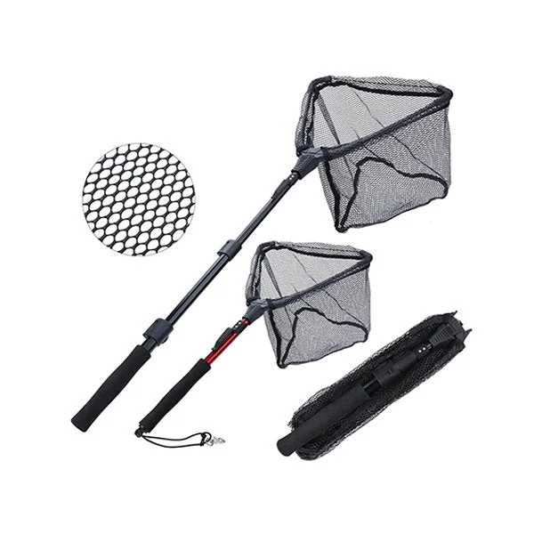 Fishing reel fast glide-Fishing Brail Net Telescopic