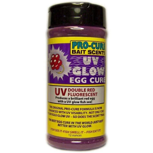 Fishing tackle utility support-Pro-Cure Uv Natural Glow Fluorescent Egg Cure  12 Oz