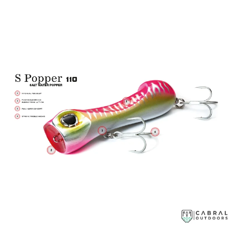 Fishing bait scent grip-Molix S Popper 110 | Size: 11 cm | 38g