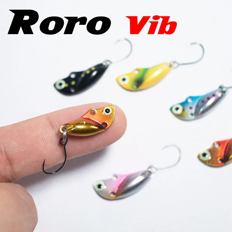 Fishing tackle utility steady-Roro VIB Micro Vibrating Blade Bait