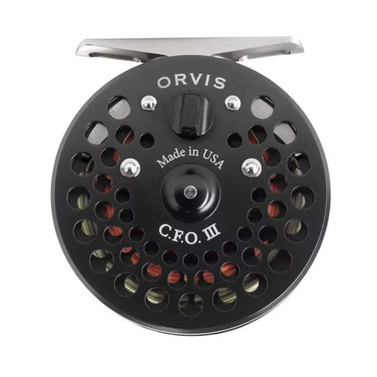 Fishing tackle padded grip-Orvis CFO III Fly Reel - Black