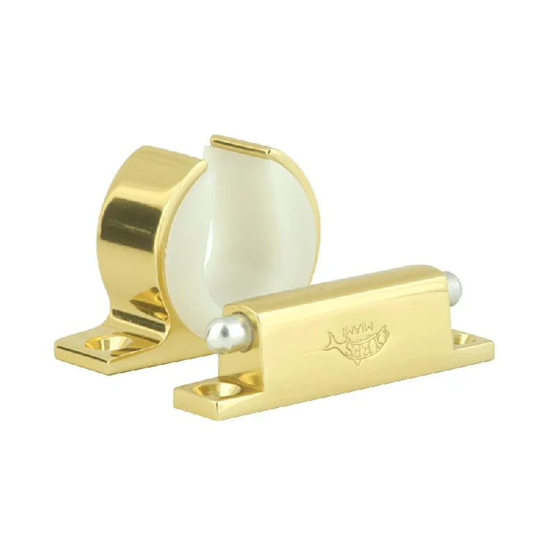 Fishing tackle padded sleeve-Lee's Rod and Reel Hanger Set - Penn International 50VSW, 50TW, 50SW - Bright Gold [MC0075-1053]