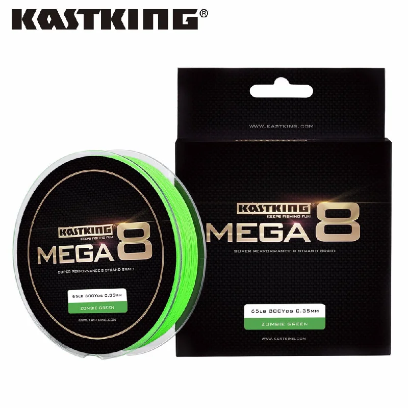 Fishing hook durable grip-KastKing Mega 8. 274M 8 Strand Japan PE Braided Fishing Line