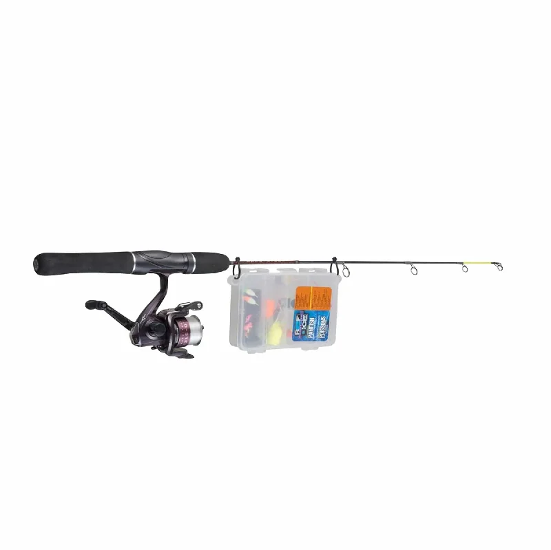 Fishing reel precision lock-Celsius CR2F-PF/ICE R2F 26" L Fiberglass Panfish Rod Combo w /Kit