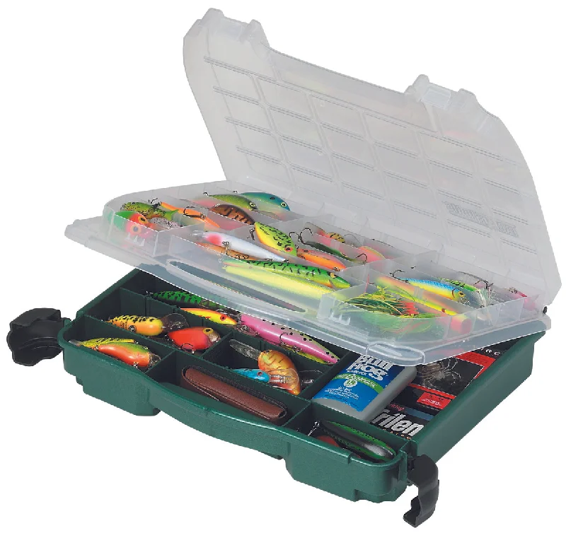 Fishing tackle carry steady-Plano Double Cover Lockjaw Tackle Organizer