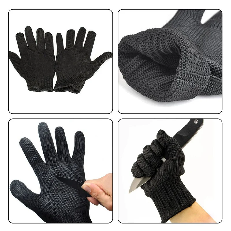 Fishing rod adjustable combo-Anti-cut Anti-slip Fishing Gloves