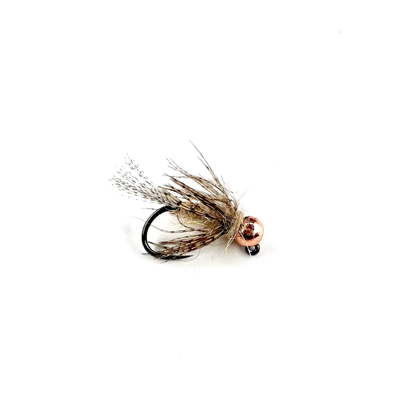 Fishing tackle utility sleeve-March Brown Jig