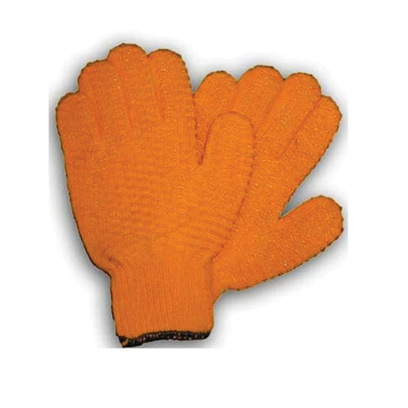 Fishing hook rust strength-Promar Orange Non-Slip Fishing Glove