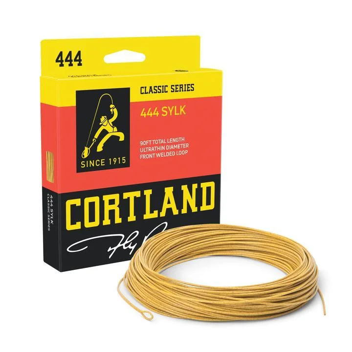 Fishing bait scent balance-Cortland Sylk Fly Line Mustard Double Taper