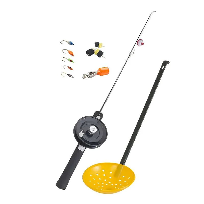 Fishing tackle stackable grip-Celsius ITC-5A 24" Complete Ice Fishing Kit