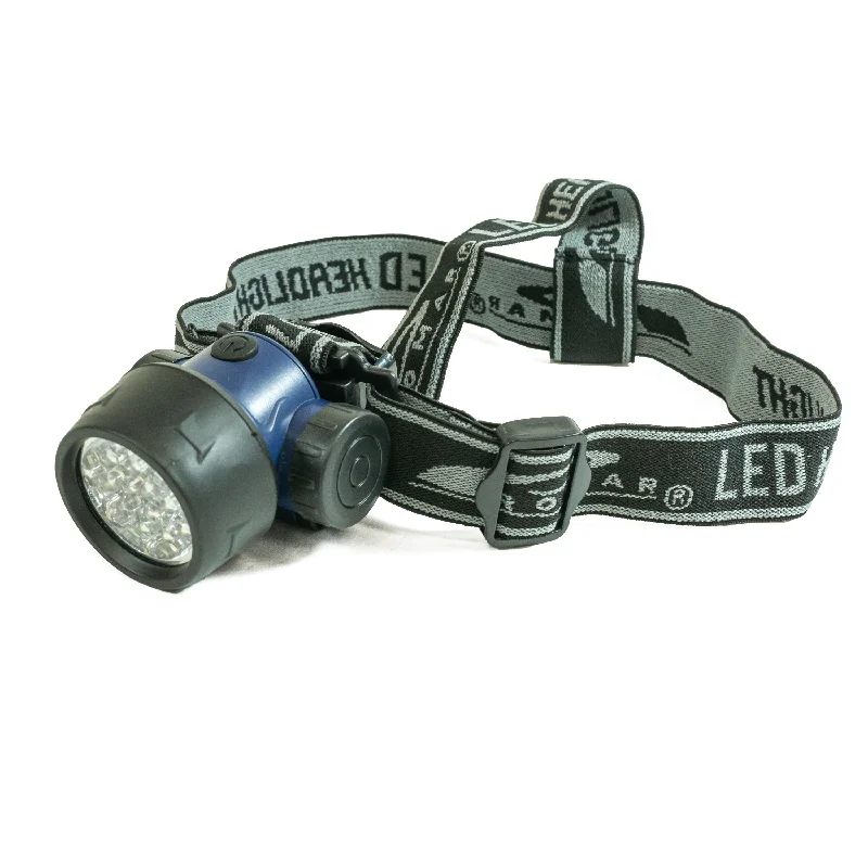 Fishing rod heavy sleeve-6 LED + 1 Krypton Bulb - Headlamp