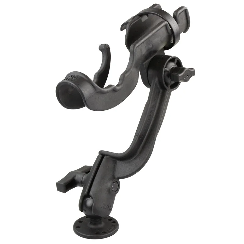 Fishing bait live precision-RAM ROD® Fishing Rod Holder with Revolution Ratchet/Socket Mount