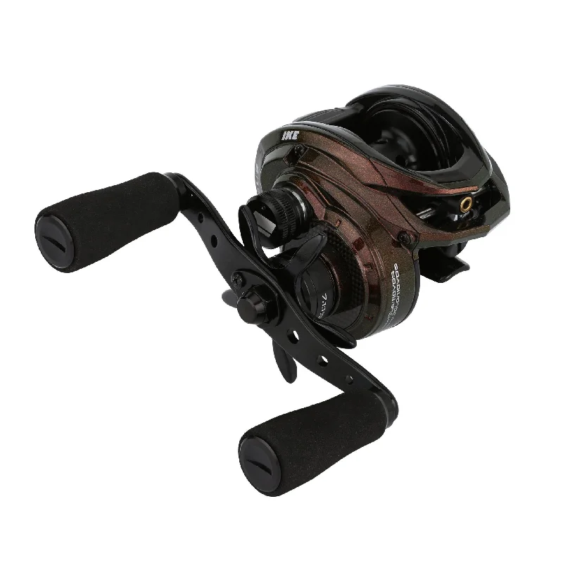 Fishing line cast hold-Ike Signature Low Profile Reel