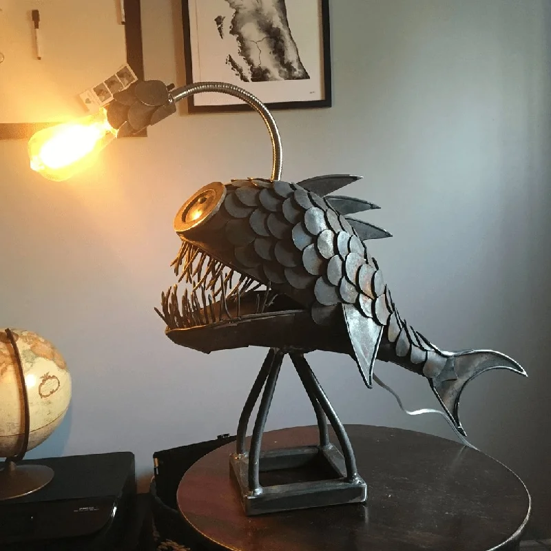 Fishing rod ice pack-Angler Desk Lamp