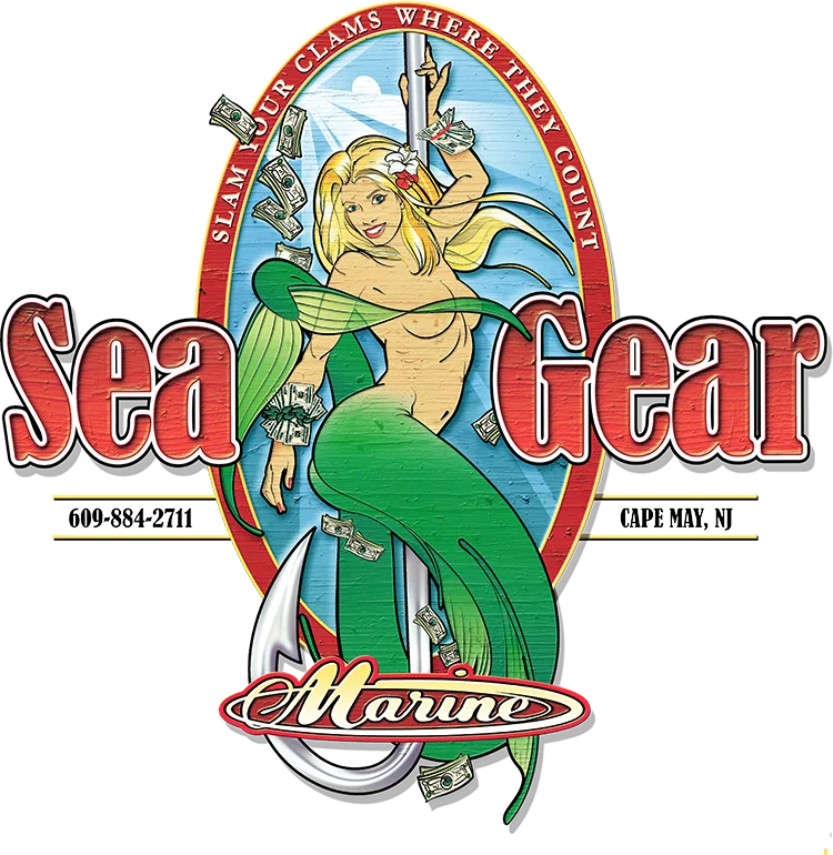 Fishing chair adjustable-Sea Gear - Slam Your Clam Sticker