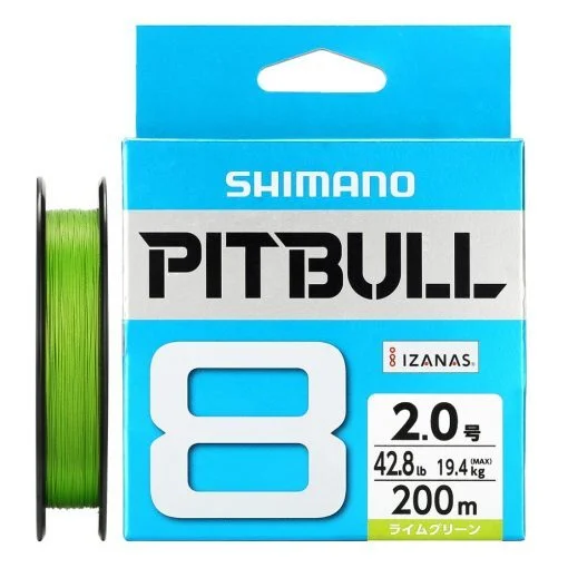 Fishing line thin control-Shimano Pitbull 8 Braid #2.0-42.8lb-200m