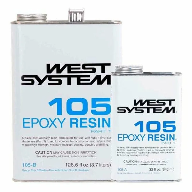 Fishing tackle side firm-West System - 105A Epoxy Resin 1 Qt