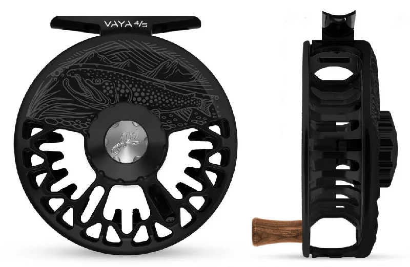 Fishing tackle travel pack-Abel Vaya Reel- Underwood On the Hunt- Black 4/5