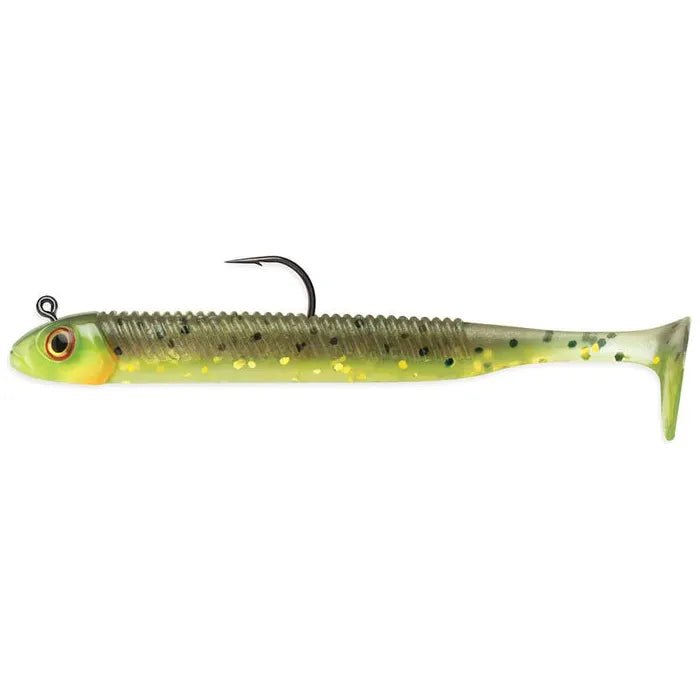 Fishing tackle travel steady-Storm 360GT Searchbait Minnow 4-1/2" 1/4 Oz Hot Olive