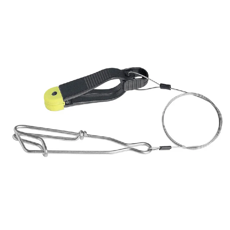 Fishing tackle travel pack-SCOTTY 1183 Mini Power Grip Plus - 30 INCH Wire Leader with Stacking & Self-Locating Snap