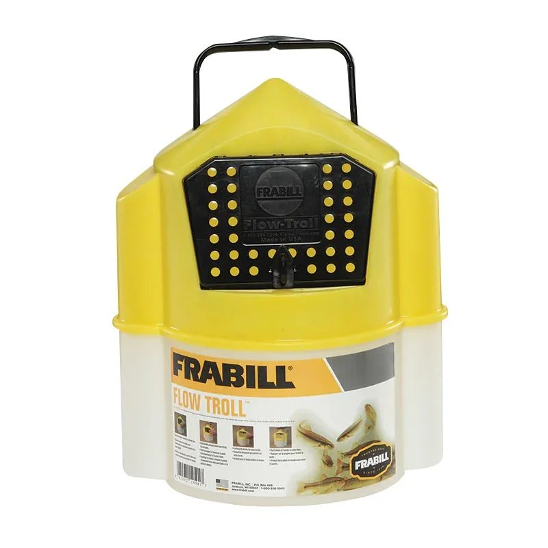 Fishing line thin finish-Frabill Flow Troll Bait Bucket