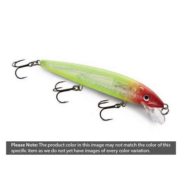 Fishing hook glow steady-Rapala 10 Yellow Perch Husky Jerk Fish Lure