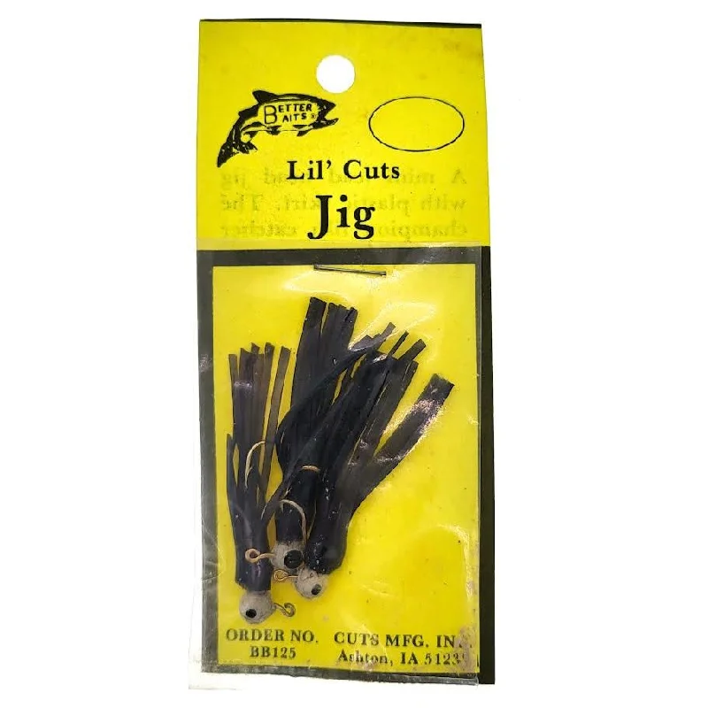 Fishing hook durable finish-Better Baits Lil' Cuts Jigs 1/32 Oz Qty 3