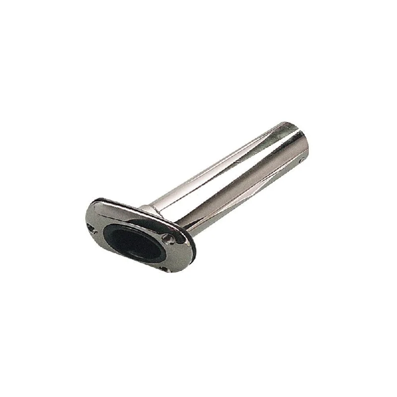 Fishing line cast stability-Sea-Dog Stainless Steel Flush Mount Rod Holder - 30 [325236-1]