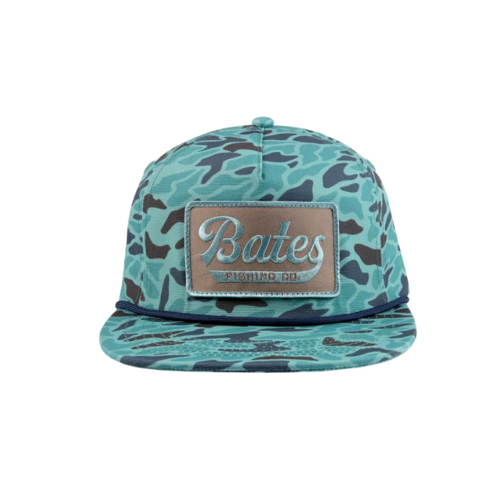 Fishing bait mixing control-Bates Fishing Co Ocean Camo Hat