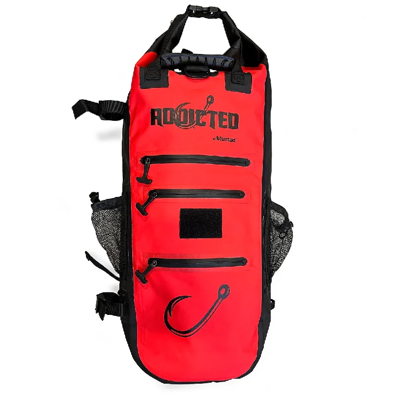 Fishing tackle travel firm-Red 40L Chrome Hunter Waterproof Backpack