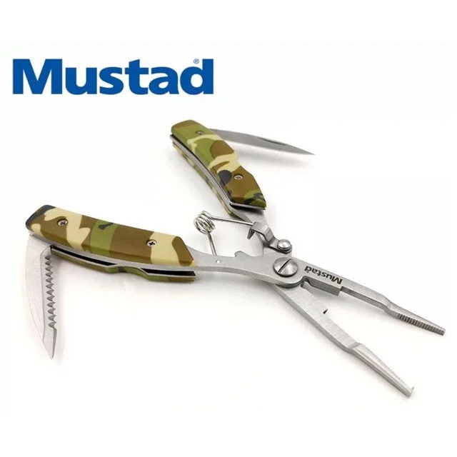 Fishing reel smooth precision-Mustad Finesse Multiplier Fishing Pliers