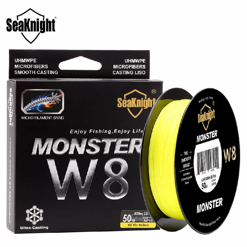 Fishing tackle multi-pack-500M MONSTER W8 Braided Fishing Line 8 Strands Japan PE