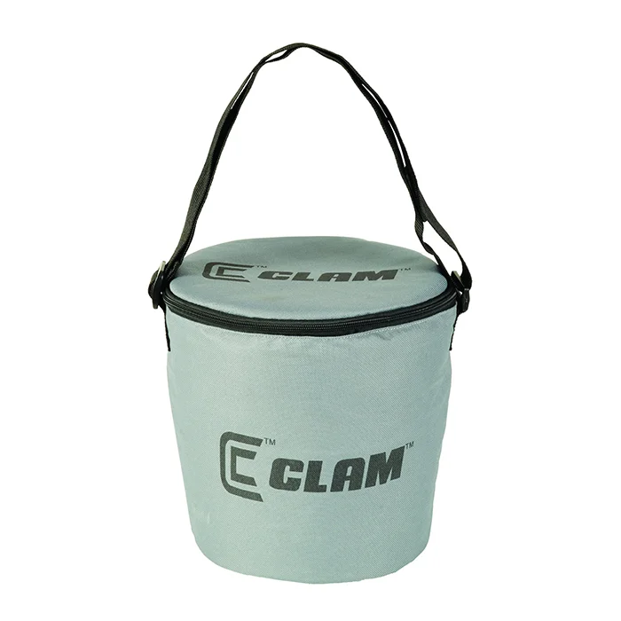 Fishing reel precision balance-Clam Bait Bucket With Insulated cover