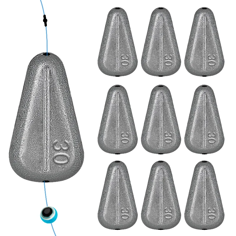 Fishing bait mixing pack-THKFISH Fishing Weights Sinkers No Roll Sinkers Lead Weights